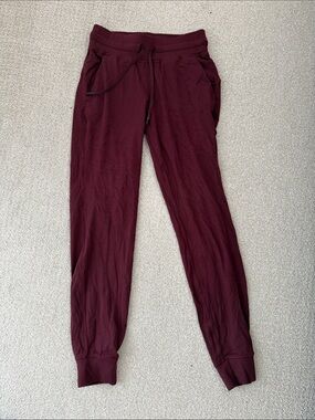 lululemon athletica Women's Maroon Track Joggers